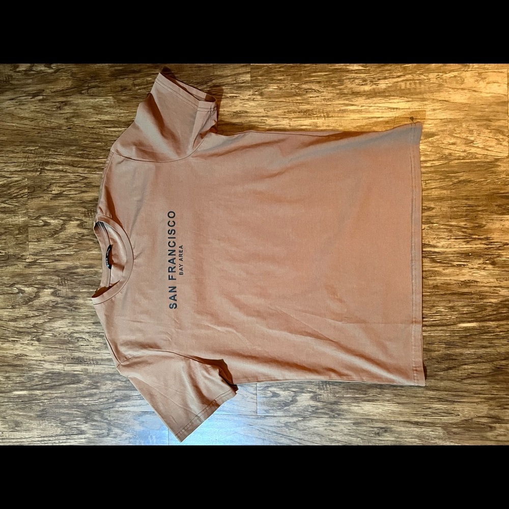 SHEIN T-Shirt size Large color Brown